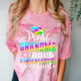 Proud Grandma Of Kindergarten Graduate 2025 Graduation Comfort Color Blast T-Shirt Clay