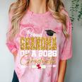Proud Grandma Of Senior 2026 Graduate Family Graduation 2026 Comfort Color Blast T-Shirt Clay