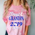 Proud GRANDPA Of A Class 2019 Senior Tshirt Graduation Comfort Color Blast T-Shirt Clay