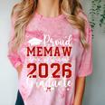 Proud Memaw Of a Class Of 2026 Graduate For Graduation Comfort Color Blast T-Shirt Clay