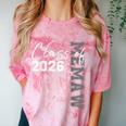 Proud Memaw Of A Class Of 2026 Graduate Senior 26 Graduation Comfort Color Blast T-Shirt Clay