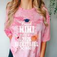 Proud MIMI Of 2026 Basketball Senior Class Graduation Comfort Color Blast T-Shirt Clay