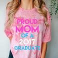 Proud Mom Of A 2017 Graduate Graduation Tee T-Shirt Comfort Color Blast T-Shirt Clay