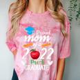 Proud Mom Of 2022 Pre K Graduate Graduation Comfort Color Blast T-Shirt Clay