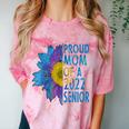 Proud Mom Of a 2022 Senior Shirt Graduation 2022 Women's Comfort Color Blast T-Shirt Clay