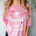 Proud Mom Of a 2025 Graduate Graduation Senior Moms Comfort Color Blast T-Shirt Clay