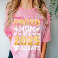 Proud Mom Of A 2025 Graduate Shirt Class Of 2025 Graduation Comfort Color Blast T-Shirt Clay