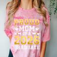 Proud Mom Of A 2026 Graduate Shirt Class Of 2026 Graduation Comfort Color Blast T-Shirt Clay