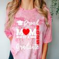 Proud Mom Of a Class Of 2025 Graduate Senior Mom Graduation Comfort Color Blast T-Shirt Clay