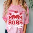 Proud Mom Of a Class Of 2025 Graduate Senior Graduation Comfort Color Blast T-Shirt Clay