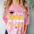 Proud Mom Of A Class Of 2026 Graduate Senior Gold Graduation Comfort Color Blast T-Shirt Clay