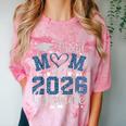 Proud Mom Of a Class Of 2026 Graduate Senior Graduation Comfort Color Blast T-Shirt Clay