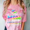 Proud Mom Of Kindergarten Graduate 2025 Graduation Mom Comfort Color Blast T-Shirt Clay