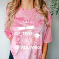 Proud Mom Of Two 2019 Graduates Twin Mama Mother Graduation Comfort Color Blast T-Shirt Clay