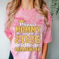 Proud Mommy Of A 2026 College Graduate Shirt Graduation Comfort Color Blast T-Shirt Clay