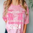 PROUD MUM OF A Pre-K GRAD 2024 Pre-K Graduation 2024 Mom Comfort Color Blast T-Shirt Clay