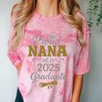 Proud Nana Of a 2025 Graduate Senior Graduation Women Premium Tri-Blend Comfort Color Blast T-Shirt Clay