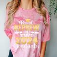 Proud Nephew Of Two 2024 Graduate Class 2024 Graduation Comfort Color Blast T-Shirt Clay
