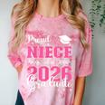 Proud Niece Of a Class Of 2026 Graduate For Graduation Comfort Color Blast T-Shirt Clay