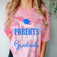 Proud Parents Of a Class Of 2026 Graduate For Graduation Comfort Color Blast T-Shirt Clay