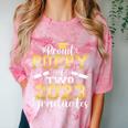 Proud Poppy Of Two 2023 Graduate Class 2023 Graduation Comfort Color Blast T-Shirt Clay