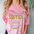 Proud Sister Of a 2025 Graduate Senior Graduation Women Comfort Color Blast T-Shirt Clay