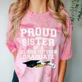Proud Sister Of A Grad Class Of 2018 Graduation Apparel Comfort Color Blast T-Shirt Clay