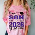 Proud Son Of a Class Of 2026 Graduate For Graduation Comfort Color Blast T-Shirt Clay