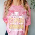 Proud Stepdad Of A 2026 Graduate Class Of Graduation Premium Tri-Blend Comfort Color Blast T-Shirt Clay
