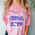 Proud STEPDAD Of A Class 2019 Senior Tshirt Graduation Comfort Color Blast T-Shirt Clay