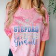 Proud Stepdad Of Senior 2026 Class Of 2026 Graduation Comfort Color Blast T-Shirt Clay