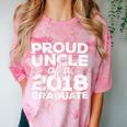 Proud Uncle Of A 2018 Graduate Graduation Comfort Color Blast T-Shirt Clay