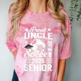 Proud Uncle Of a Soccer Senior 2026 Graduation Comfort Color Blast T-Shirt Clay