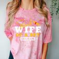Proud Wife Of a DPT Graduate Graduation Grad Comfort Color Blast T-Shirt Clay