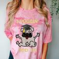 I Puggin' Did It Best Men Women Graduation T-Shirt Comfort Color Blast T-Shirt Clay