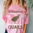 Quail Bird Lover Introvert Quail Comfort Color Blast T-Shirt Clay Quail Bird Lover Introvert Quail Comfort Color Blast T-Shirt Clay