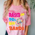 Raised On 90s Boy Bands Nostalgia Love Women Men Comfort Color Blast T-Shirt Clay