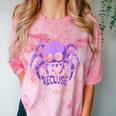 Recluse Pastel Goth Spider Shy Introvert Creepy Cute Kawaii Comfort Color Blast T-Shirt Clay