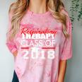 Respiratory Therapy Class Of 2018 Graduation Shirt Women Men Comfort Color Blast T-Shirt Clay