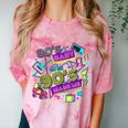 Retro 1980s 80's Baby 1990s 90's Made Me Vaporwave Nostalgia Comfort Color Blast T-Shirt Clay