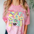 Retro 80s Nostalgia 1980s Throwback Party Costume Comfort Color Blast T-Shirt Clay