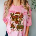 Retro 90s 80s Baby Christmas Holiday Nostalgia Comfort Color Blast T-Shirt Clay