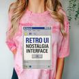 Retro Computer Dialog Box 90s Desktop Interface Nostalgia Comfort Color Blast T-Shirt Clay Retro Computer Dialog Box 90s Desktop Interface Nostalgia Comfort Color Blast T-Shirt Clay