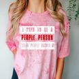 Retro Sarcastic Introvert I Used To Be A People Person Comfort Color Blast T-Shirt Clay