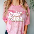 Retro Senior Class Of 2022 Men Women Graduation 90's Grad Comfort Color Blast T-Shirt Clay