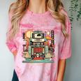 Retro Tech Stack 80s 90s Nostalgia Analog Devices Comfort Color Blast T-Shirt Clay
