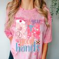 You RN Good Hands Cute Nurse Nursing Student Graduation Comfort Color Blast T-Shirt Clay