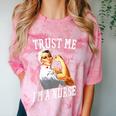 Rosie Riveter Nurse Shirt Nurse Graduation Shirt Comfort Color Blast T-Shirt Clay