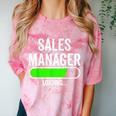 Sales Manager Loading Graduation Graduate New Job Comfort Color Blast T-Shirt Clay