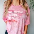 Sarcastic Introvert Attitude Quote Comfort Color Blast T-Shirt Clay